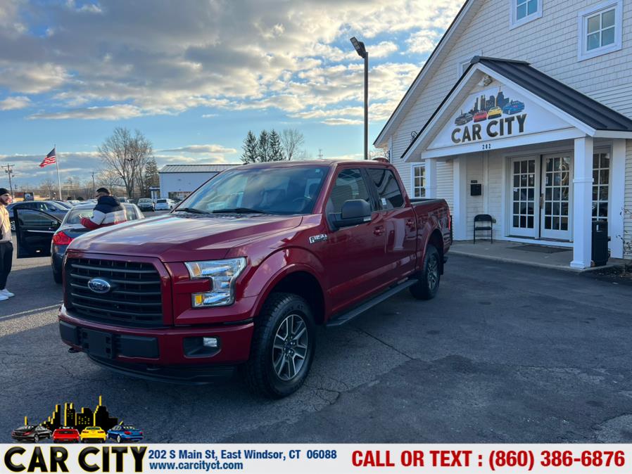 2015 Ford F-150 4WD SuperCrew 145" XLT, available for sale in East Windsor, Connecticut | Car City LLC. East Windsor, Connecticut 2015 Ford F-150 4WD SuperCrew 145" XLT, available for sale in East Windsor, Connecticut | Car City LLC. East Windsor, Connecticut