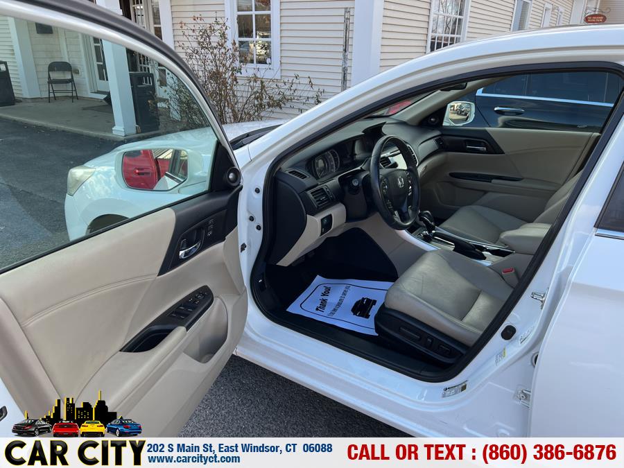 2013 Honda Accord Sedan 4dr I4 CVT EX-L, available for sale in East Windsor, Connecticut | Car City LLC. East Windsor, Connecticut 2013 Honda Accord Sedan 4dr I4 CVT EX-L, available for sale in East Windsor, Connecticut | Car City LLC. East Windsor, Connecticut