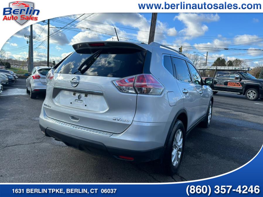 2015 Nissan Rogue AWD 4dr SV, available for sale in Berlin, Connecticut | Berlin Auto Sales LLC. Berlin, Connecticut 2015 Nissan Rogue AWD 4dr SV, available for sale in Berlin, Connecticut | Berlin Auto Sales LLC. Berlin, Connecticut