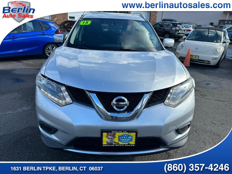 2015 Nissan Rogue AWD 4dr SV, available for sale in Berlin, Connecticut | Berlin Auto Sales LLC. Berlin, Connecticut 2015 Nissan Rogue AWD 4dr SV, available for sale in Berlin, Connecticut | Berlin Auto Sales LLC. Berlin, Connecticut