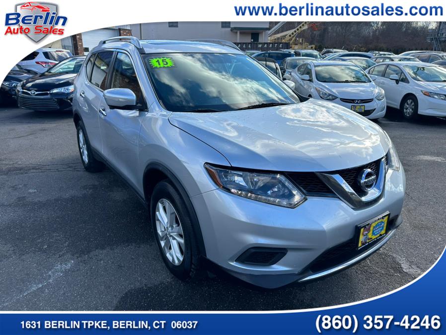 2015 Nissan Rogue AWD 4dr SV, available for sale in Berlin, Connecticut | Berlin Auto Sales LLC. Berlin, Connecticut 2015 Nissan Rogue AWD 4dr SV, available for sale in Berlin, Connecticut | Berlin Auto Sales LLC. Berlin, Connecticut