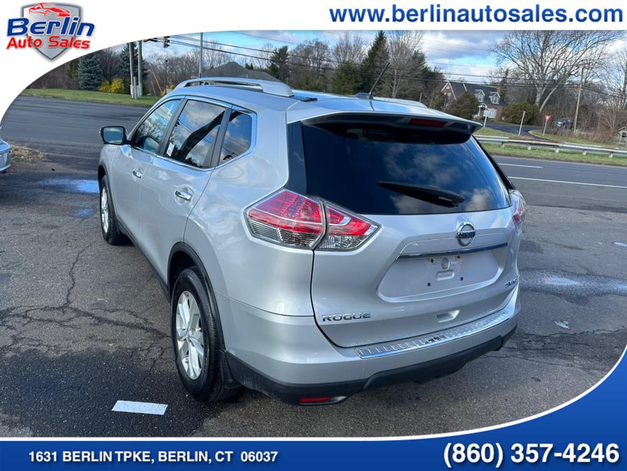 2015 Nissan Rogue AWD 4dr SV, available for sale in Berlin, Connecticut | Berlin Auto Sales LLC. Berlin, Connecticut 2015 Nissan Rogue AWD 4dr SV, available for sale in Berlin, Connecticut | Berlin Auto Sales LLC. Berlin, Connecticut
