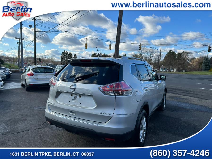 2015 Nissan Rogue AWD 4dr SV, available for sale in Berlin, Connecticut | Berlin Auto Sales LLC. Berlin, Connecticut 2015 Nissan Rogue AWD 4dr SV, available for sale in Berlin, Connecticut | Berlin Auto Sales LLC. Berlin, Connecticut