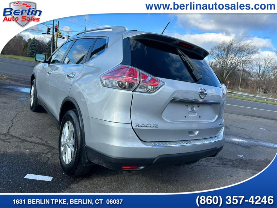 2015 Nissan Rogue AWD 4dr SV, available for sale in Berlin, Connecticut | Berlin Auto Sales LLC. Berlin, Connecticut 2015 Nissan Rogue AWD 4dr SV, available for sale in Berlin, Connecticut | Berlin Auto Sales LLC. Berlin, Connecticut