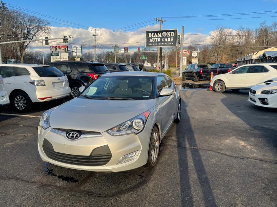 2017 Hyundai Veloster Dual Clutch, available for sale in Vernon, Connecticut | TD Automotive Enterprises LLC DBA Diamond Auto Cars. Vernon, Connecticut