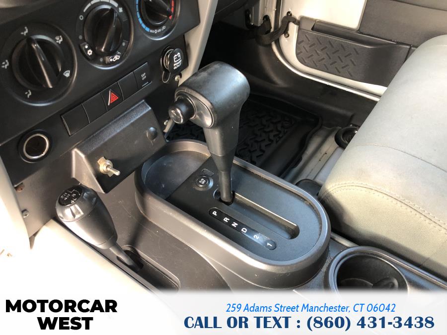 2009 Jeep Wrangler 4WD 2dr X, available for sale in Manchester, Connecticut | Motorcar West. Manchester, Connecticut 2009 Jeep Wrangler 4WD 2dr X, available for sale in Manchester, Connecticut | Motorcar West. Manchester, Connecticut