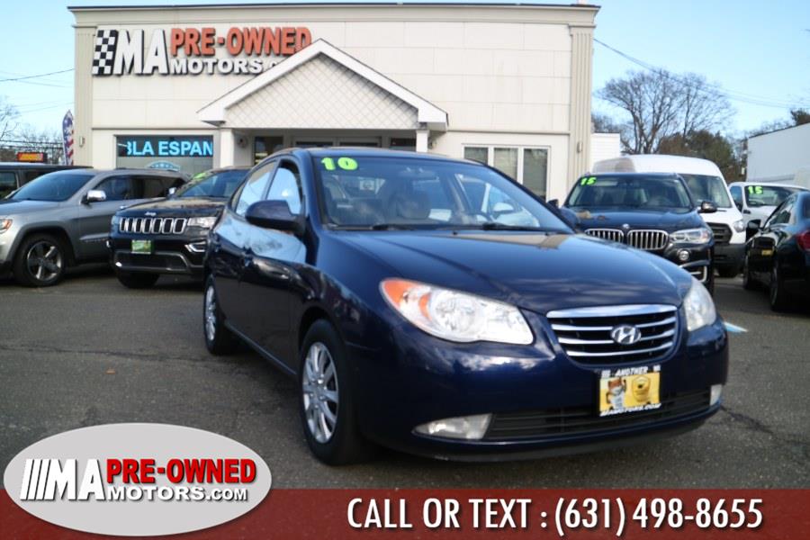 2010 Hyundai Elantra 4dr Sdn Man Blue, available for sale in Huntington Station, New York | M & A Motors. Huntington Station, New York