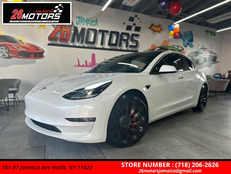 2022 Tesla Model 3 Performance Performance AWD, available for sale in Hollis, New York | Jamaica 26 Motors. Hollis, New York 2022 Tesla Model 3 Performance Performance AWD, available for sale in Hollis, New York | Jamaica 26 Motors. Hollis, New York