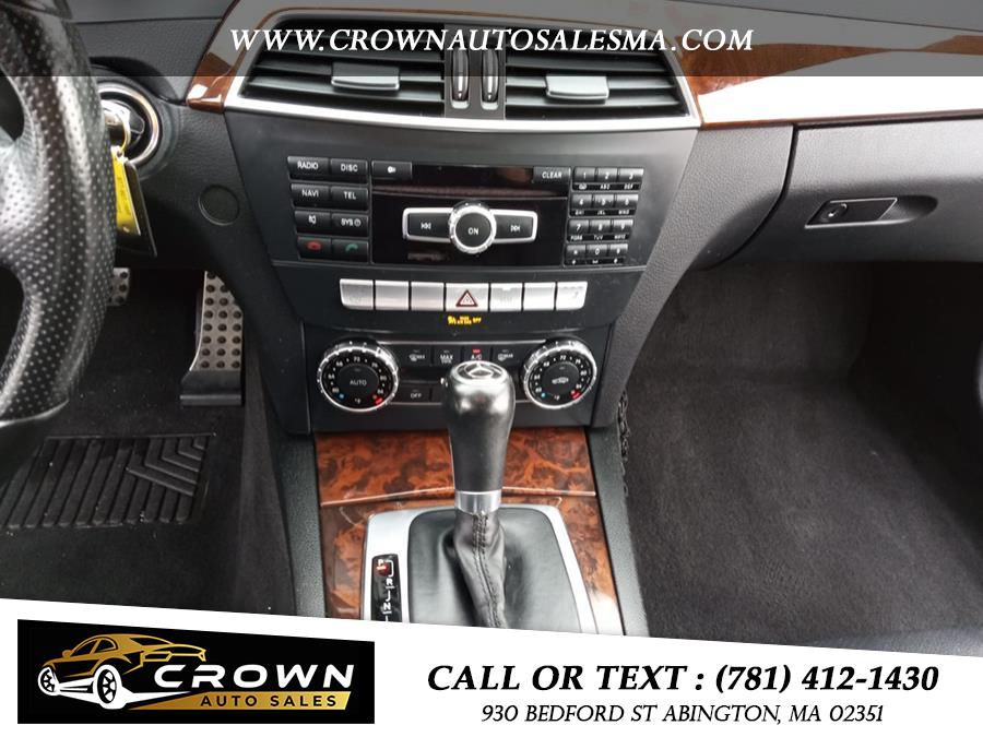 2013 Mercedes-Benz C-Class 4dr Sdn C300 Sport 4MATIC, available for sale in Abington, Massachusetts | Crown Auto Sales. Abington, Massachusetts 2013 Mercedes-Benz C-Class 4dr Sdn C300 Sport 4MATIC, available for sale in Abington, Massachusetts | Crown Auto Sales. Abington, Massachusetts