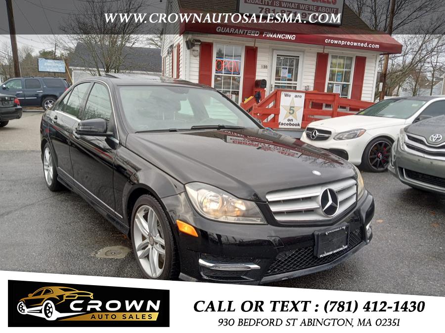 2013 Mercedes-Benz C-Class 4dr Sdn C300 Sport 4MATIC, available for sale in Abington, Massachusetts | Crown Auto Sales. Abington, Massachusetts 2013 Mercedes-Benz C-Class 4dr Sdn C300 Sport 4MATIC, available for sale in Abington, Massachusetts | Crown Auto Sales. Abington, Massachusetts