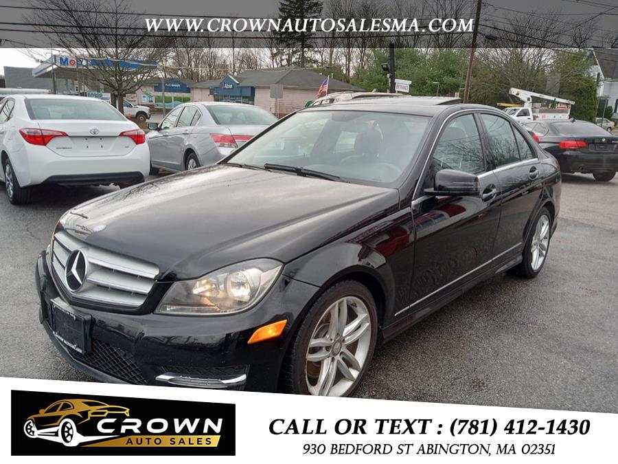 2013 Mercedes-Benz C-Class 4dr Sdn C300 Sport 4MATIC, available for sale in Abington, Massachusetts | Crown Auto Sales. Abington, Massachusetts 2013 Mercedes-Benz C-Class 4dr Sdn C300 Sport 4MATIC, available for sale in Abington, Massachusetts | Crown Auto Sales. Abington, Massachusetts