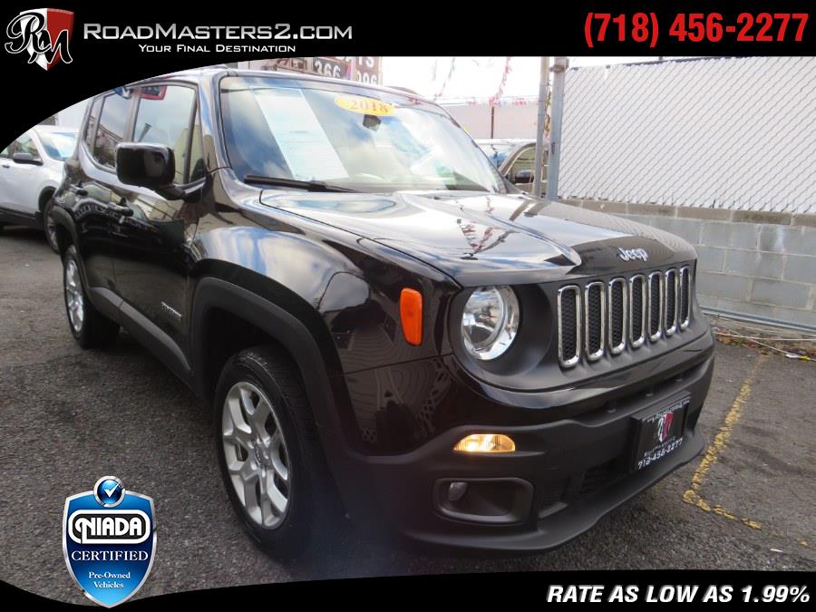 2018 Jeep Renegade Latitude 4x4, available for sale in Middle Village, New York | Road Masters II INC. Middle Village, New York