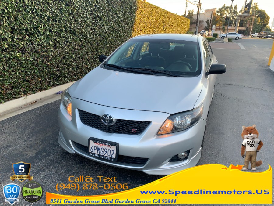 2010 Toyota Corolla 4dr Sdn Man S (Natl), available for sale in Garden Grove, California | Speedline Motors. Garden Grove, California