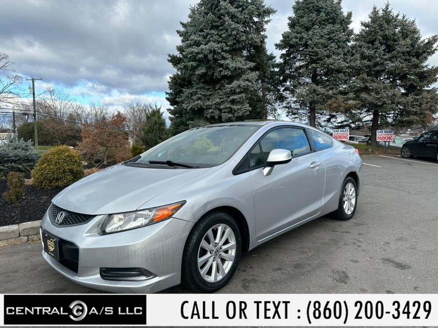 2012 Honda Civic Cpe 2dr Auto EX w/Navi, available for sale in East Windsor, Connecticut | Central A/S LLC. East Windsor, Connecticut 2012 Honda Civic Cpe 2dr Auto EX w/Navi, available for sale in East Windsor, Connecticut | Central A/S LLC. East Windsor, Connecticut