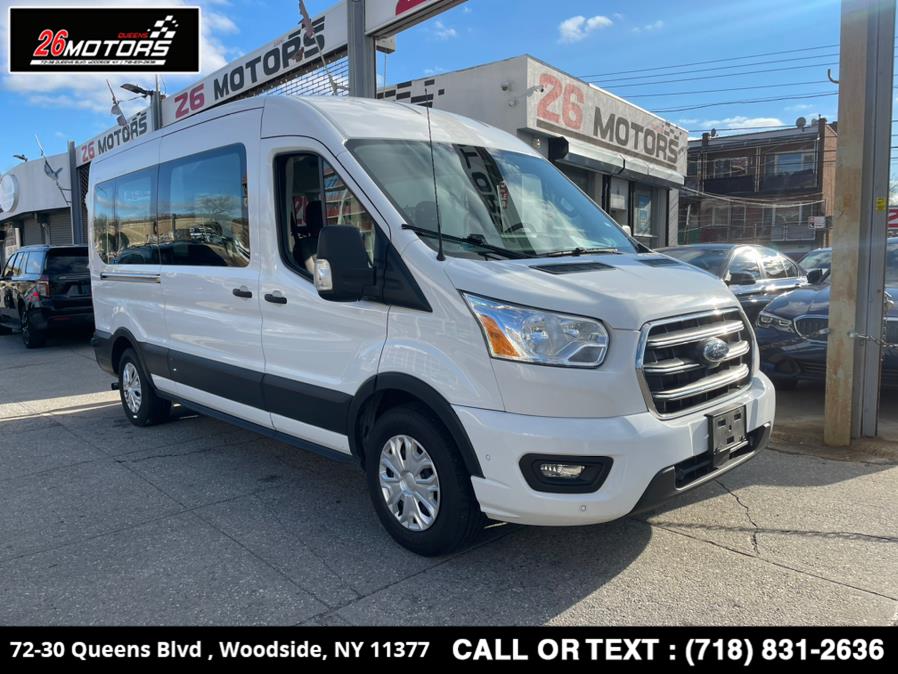Used Ford Transit Passenger Wagon T-350 148" Med Roof XLT RWD 2020 | 26 Motors Queens. Woodside, New York