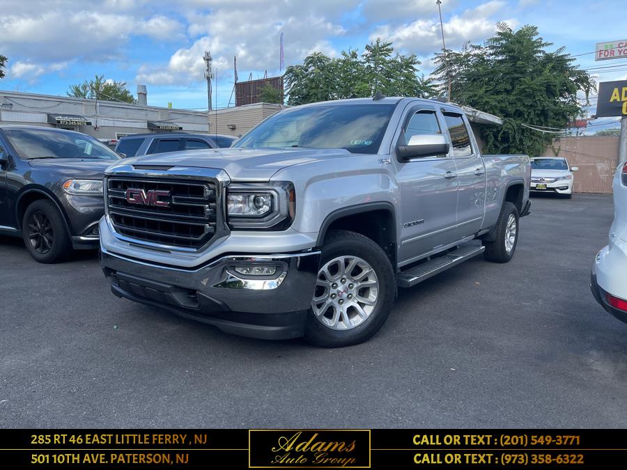 2016 GMC Sierra 1500 4WD Double Cab 143.5" SLE, available for sale in Paterson, New Jersey | Adams Auto Group. Paterson, New Jersey