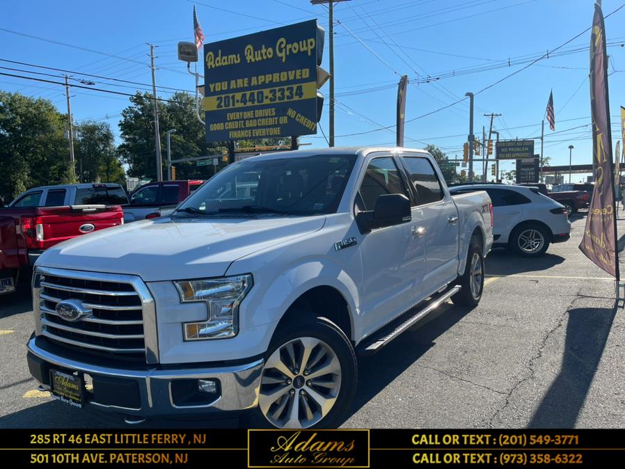 2015 Ford F-150 4WD SuperCrew 145" XLT, available for sale in Paterson, New Jersey | Adams Auto Group. Paterson, New Jersey