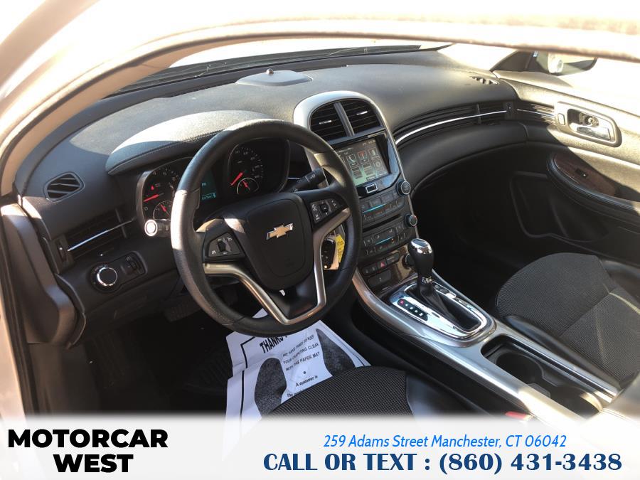 2013 Chevrolet Malibu 4dr Sdn LT w/1LT, available for sale in Manchester, Connecticut | Motorcar West. Manchester, Connecticut 2013 Chevrolet Malibu 4dr Sdn LT w/1LT, available for sale in Manchester, Connecticut | Motorcar West. Manchester, Connecticut