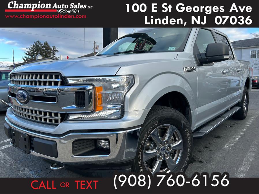 2018 Ford F-150 XLT 4WD SuperCrew 5.5'' Box, available for sale in Linden, New Jersey | Champion Auto Sales. Linden, New Jersey