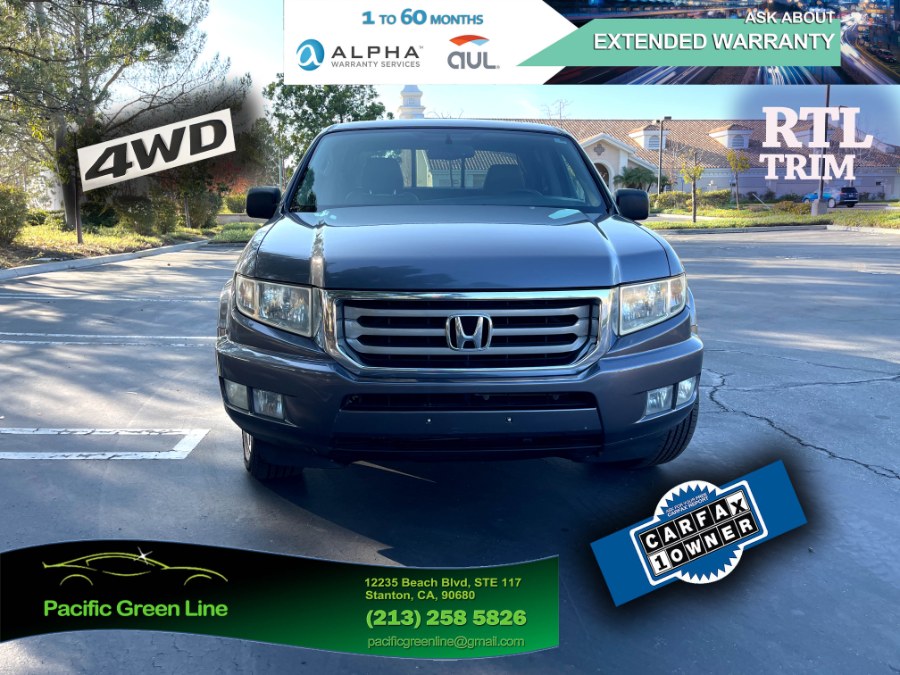 2014 Honda Ridgeline 4WD Crew Cab RTL, available for sale in Lake Forest, California | Pacific Green Line. Lake Forest, California 2014 Honda Ridgeline 4WD Crew Cab RTL, available for sale in Lake Forest, California | Pacific Green Line. Lake Forest, California