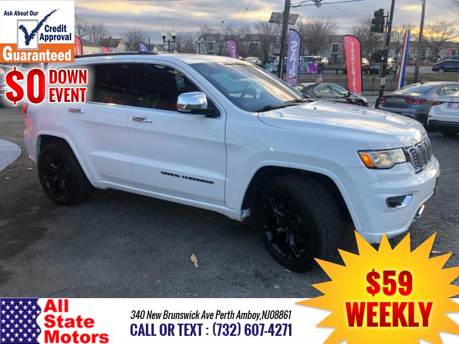 2018 Jeep Grand Cherokee Overland 4x4, available for sale in Perth Amboy, New Jersey | All State Motor Inc. Perth Amboy, New Jersey 2018 Jeep Grand Cherokee Overland 4x4, available for sale in Perth Amboy, New Jersey | All State Motor Inc. Perth Amboy, New Jersey