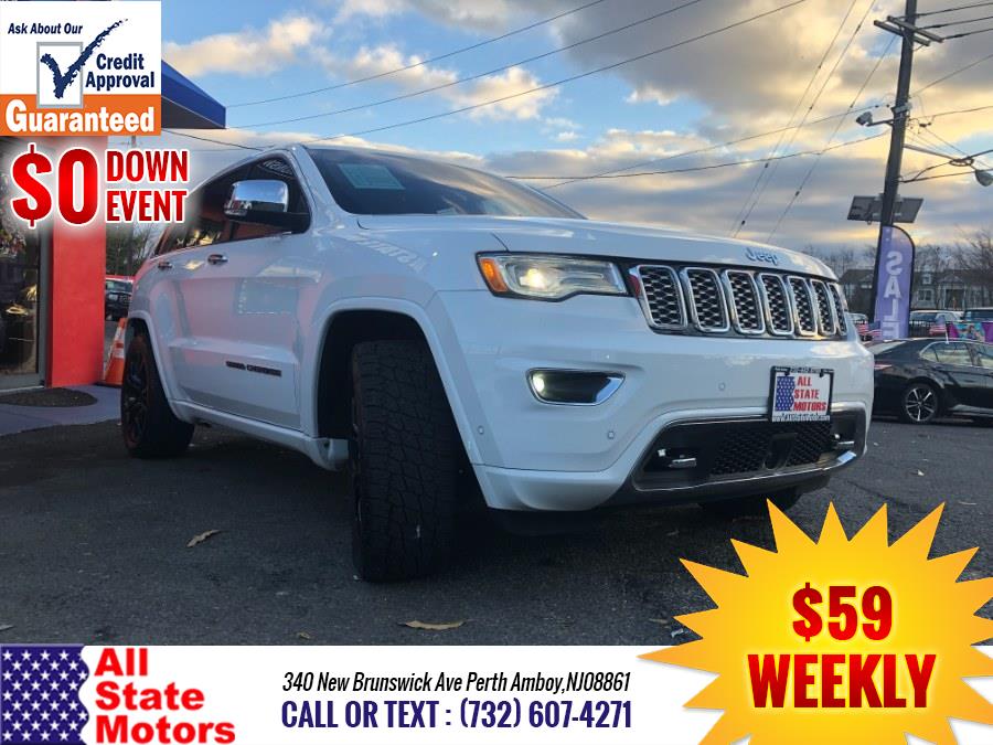 2018 Jeep Grand Cherokee Overland 4x4, available for sale in Perth Amboy, New Jersey | All State Motor Inc. Perth Amboy, New Jersey 2018 Jeep Grand Cherokee Overland 4x4, available for sale in Perth Amboy, New Jersey | All State Motor Inc. Perth Amboy, New Jersey