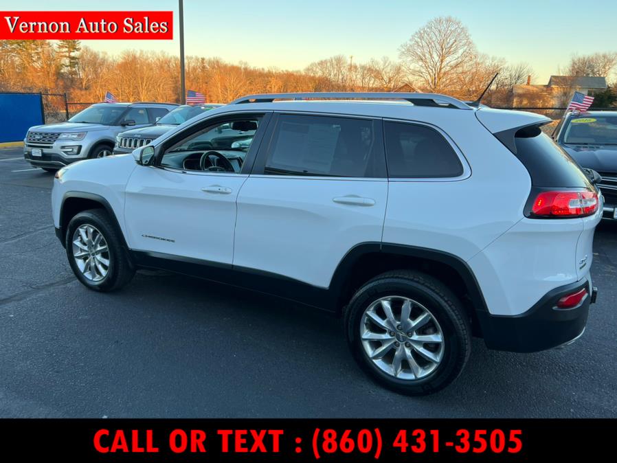 2015 Jeep Cherokee 4WD 4dr Limited, available for sale in Manchester, Connecticut | Vernon Auto Sale & Service. Manchester, Connecticut 2015 Jeep Cherokee 4WD 4dr Limited, available for sale in Manchester, Connecticut | Vernon Auto Sale & Service. Manchester, Connecticut