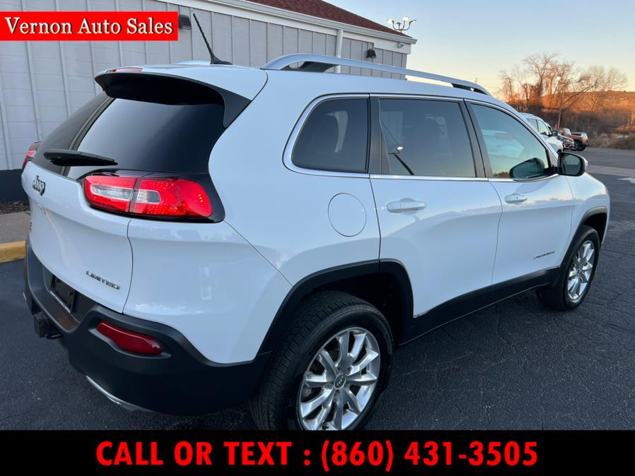 2015 Jeep Cherokee 4WD 4dr Limited, available for sale in Manchester, Connecticut | Vernon Auto Sale & Service. Manchester, Connecticut 2015 Jeep Cherokee 4WD 4dr Limited, available for sale in Manchester, Connecticut | Vernon Auto Sale & Service. Manchester, Connecticut