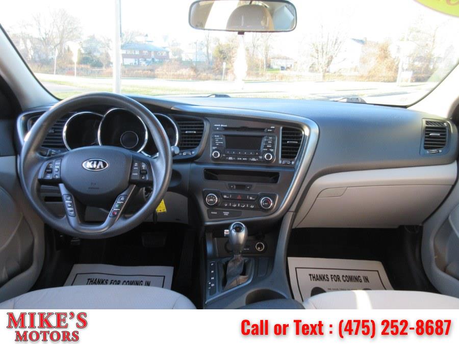 2013 Kia Optima 4dr Sdn LX, available for sale in Stratford, Connecticut | Mike's Motors LLC. Stratford, Connecticut 2013 Kia Optima 4dr Sdn LX, available for sale in Stratford, Connecticut | Mike's Motors LLC. Stratford, Connecticut