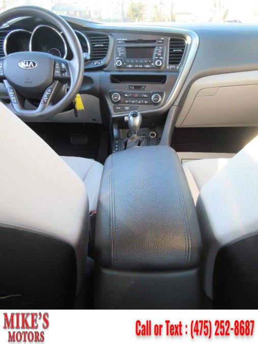 2013 Kia Optima 4dr Sdn LX, available for sale in Stratford, Connecticut | Mike's Motors LLC. Stratford, Connecticut 2013 Kia Optima 4dr Sdn LX, available for sale in Stratford, Connecticut | Mike's Motors LLC. Stratford, Connecticut