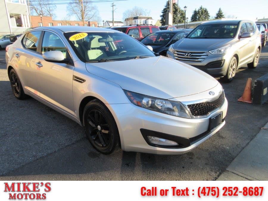2013 Kia Optima 4dr Sdn LX, available for sale in Stratford, Connecticut | Mike's Motors LLC. Stratford, Connecticut 2013 Kia Optima 4dr Sdn LX, available for sale in Stratford, Connecticut | Mike's Motors LLC. Stratford, Connecticut