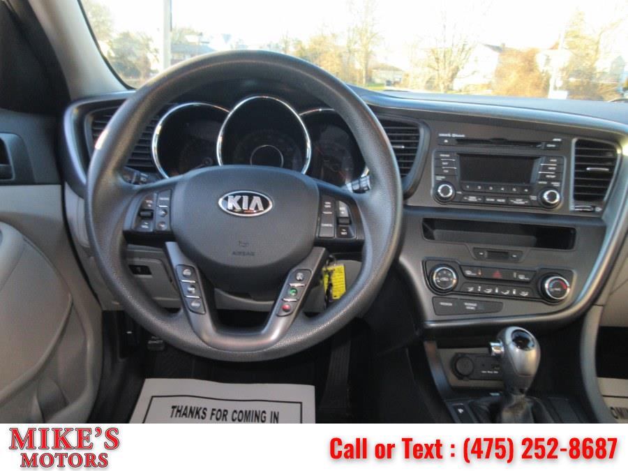 2013 Kia Optima 4dr Sdn LX, available for sale in Stratford, Connecticut | Mike's Motors LLC. Stratford, Connecticut 2013 Kia Optima 4dr Sdn LX, available for sale in Stratford, Connecticut | Mike's Motors LLC. Stratford, Connecticut