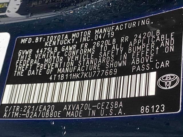 Used Toyota Camry L 2019 | Eastchester Motor Cars. Bronx, New York Used Toyota Camry L 2019 | Eastchester Motor Cars. Bronx, New York