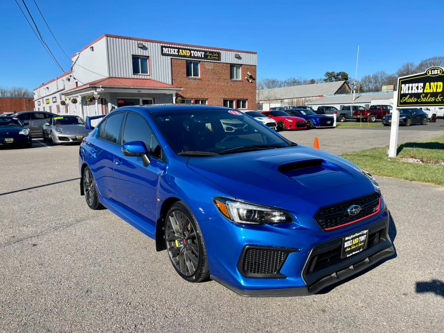 Used Subaru WRX STI Limited Manual w/Wing Spoiler 2018 | Mike And Tony Auto Sales, Inc. South Windsor, Connecticut Used Subaru WRX STI Limited Manual w/Wing Spoiler 2018 | Mike And Tony Auto Sales, Inc. South Windsor, Connecticut