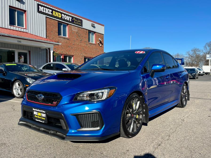 Used Subaru WRX STI Limited Manual w/Wing Spoiler 2018 | Mike And Tony Auto Sales, Inc. South Windsor, Connecticut
