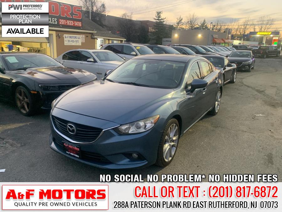 2015 Mazda Mazda6 4dr Sdn Auto i Touring, available for sale in East Rutherford, New Jersey | A&F Motors LLC. East Rutherford, New Jersey