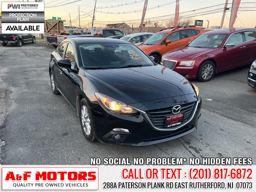 2015 Mazda Mazda3 4dr Sdn Auto i Touring, available for sale in East Rutherford, New Jersey | A&F Motors LLC. East Rutherford, New Jersey 2015 Mazda Mazda3 4dr Sdn Auto i Touring, available for sale in East Rutherford, New Jersey | A&F Motors LLC. East Rutherford, New Jersey