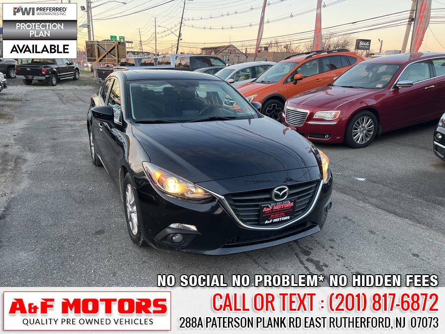 2015 Mazda Mazda3 4dr Sdn Auto i Touring, available for sale in East Rutherford, New Jersey | A&F Motors LLC. East Rutherford, New Jersey 2015 Mazda Mazda3 4dr Sdn Auto i Touring, available for sale in East Rutherford, New Jersey | A&F Motors LLC. East Rutherford, New Jersey