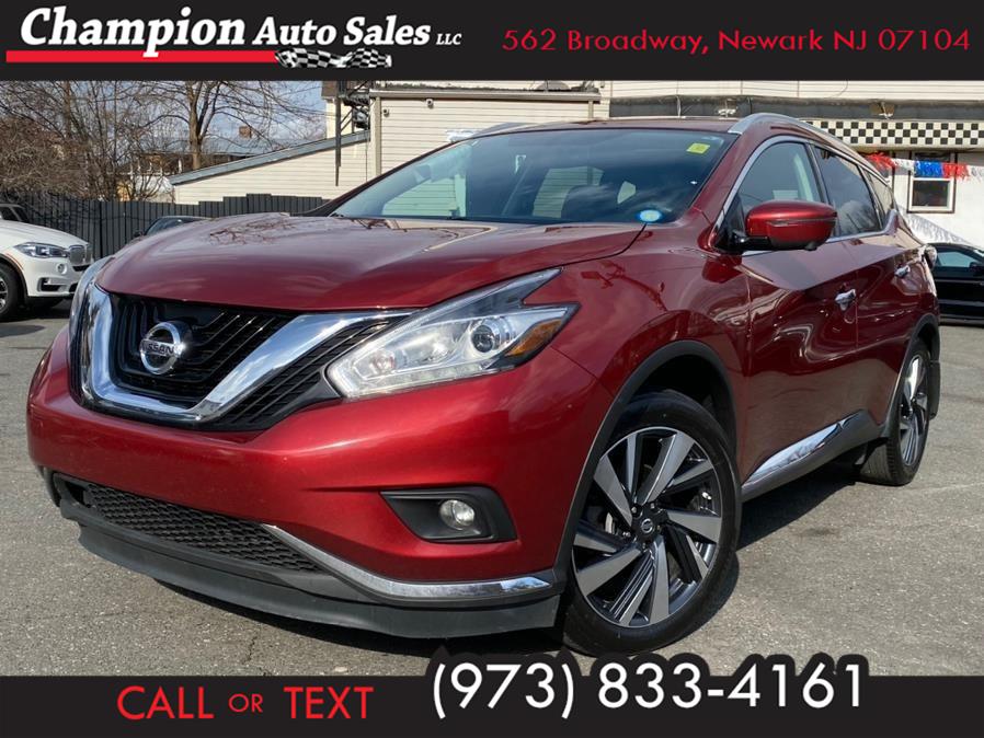 2018 Nissan Murano AWD PLATINUM, available for sale in Newark, New Jersey | Champion Auto Sales. Newark, New Jersey