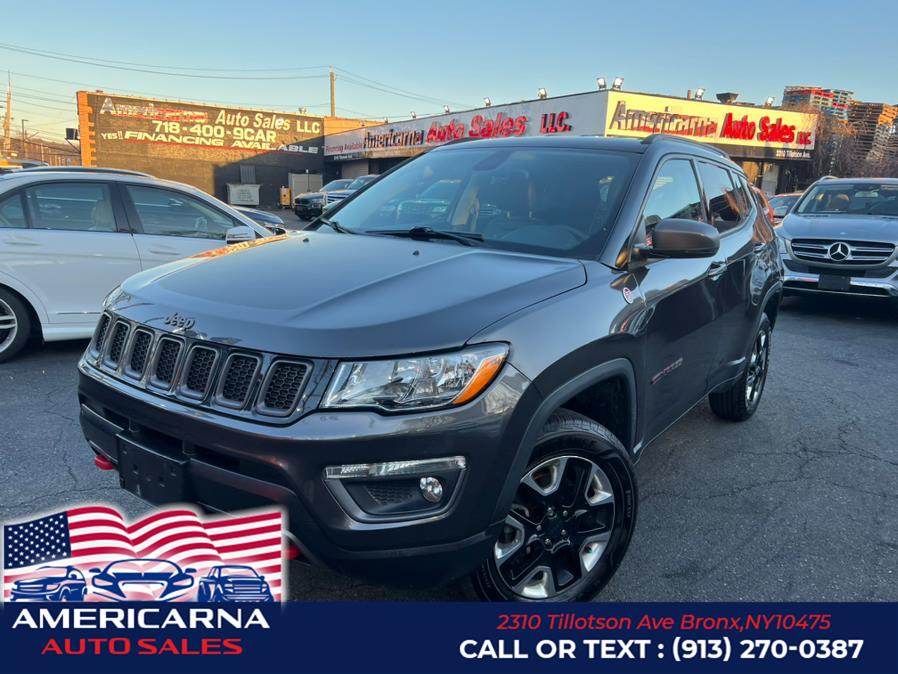 2017 Jeep Compass Trailhawk 4x4, available for sale in Bronx, New York | Americarna Auto Sales LLC. Bronx, New York