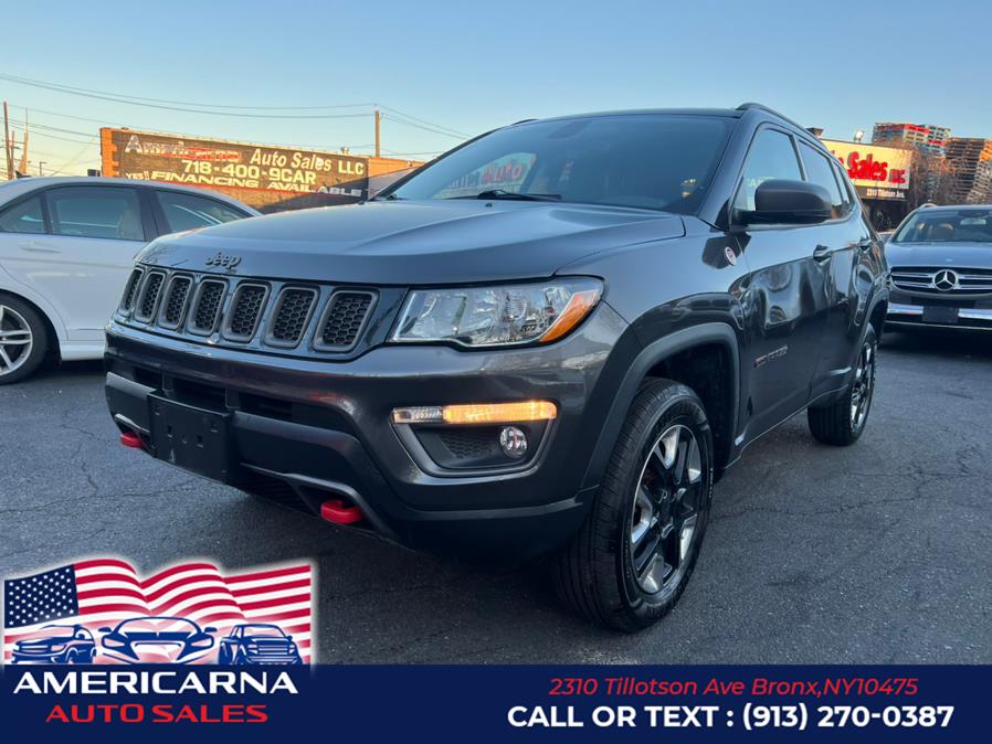2017 Jeep Compass Trailhawk 4x4, available for sale in Bronx, New York | Americarna Auto Sales LLC. Bronx, New York 2017 Jeep Compass Trailhawk 4x4, available for sale in Bronx, New York | Americarna Auto Sales LLC. Bronx, New York