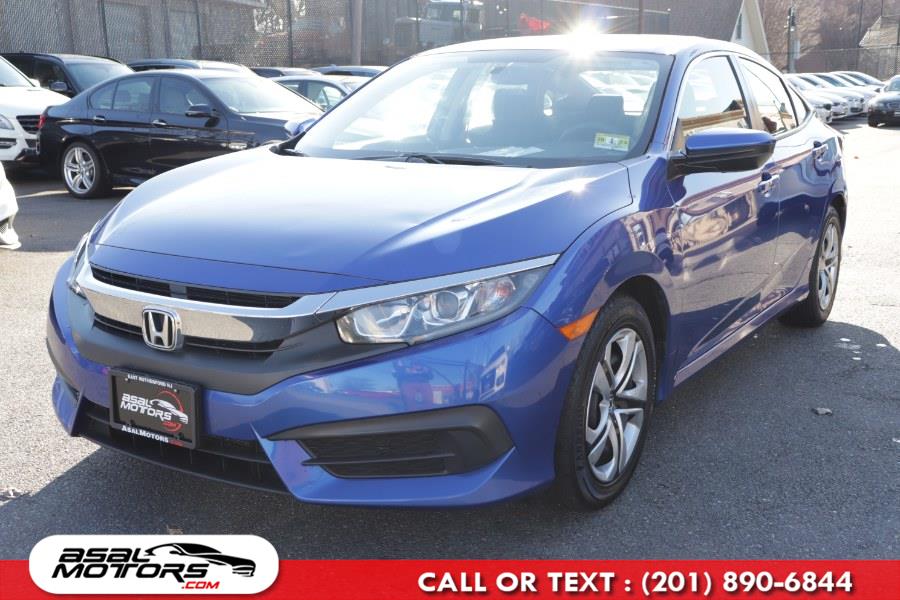 2016 Honda Civic Sedan 4dr CVT LX, available for sale in East Rutherford, New Jersey | Asal Motors. East Rutherford, New Jersey