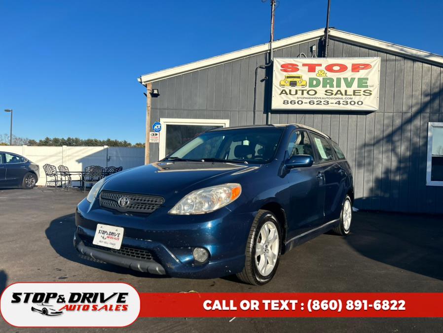 2007 Toyota Matrix 5dr Wgn Auto XR, available for sale in East Windsor, Connecticut | Stop & Drive Auto Sales. East Windsor, Connecticut