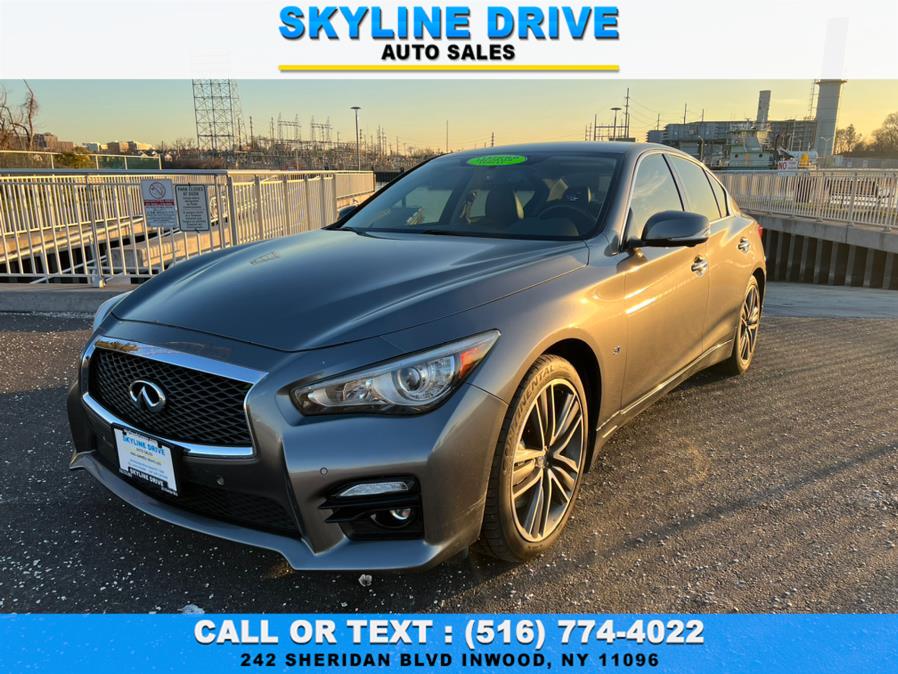 INFINITI Q50 2015 in Inwood, Valley Stream, Elmont, Oceanside NY Skyline Drive MA5599
