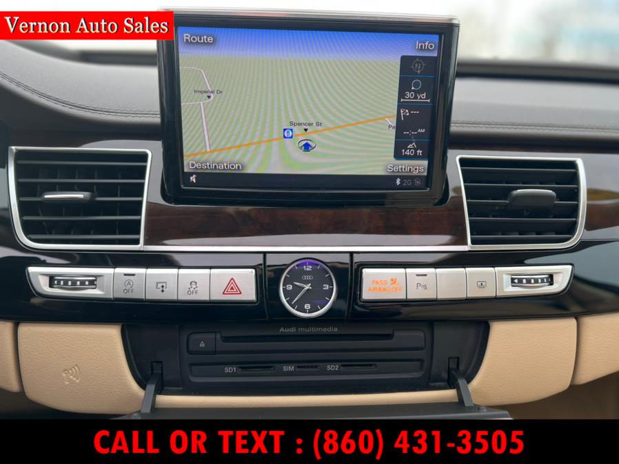 2015 Audi A8 L 4dr Sdn 3.0T, available for sale in Manchester, Connecticut | Vernon Auto Sale & Service. Manchester, Connecticut 2015 Audi A8 L 4dr Sdn 3.0T, available for sale in Manchester, Connecticut | Vernon Auto Sale & Service. Manchester, Connecticut