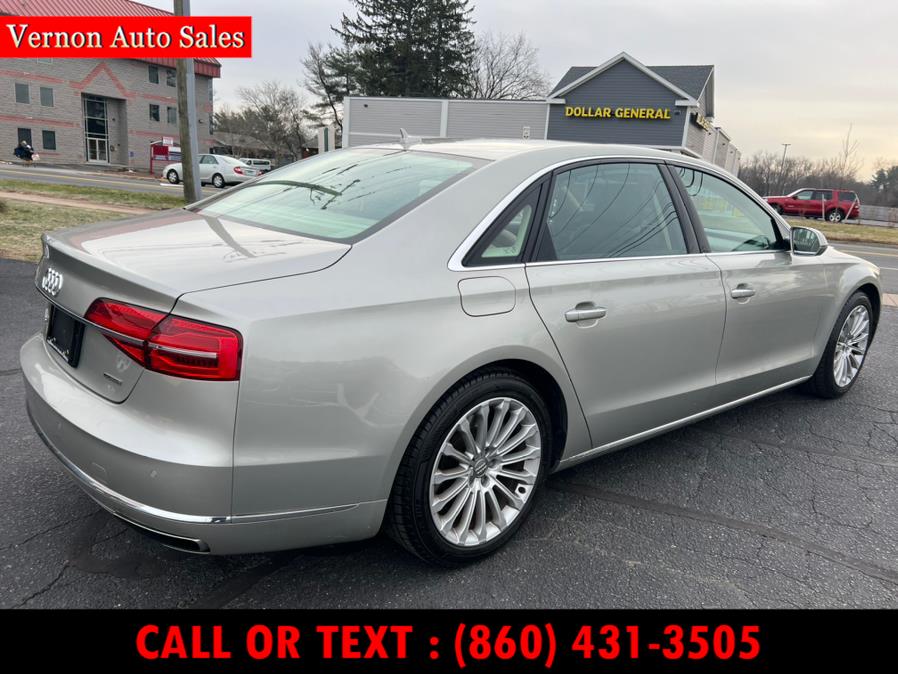 2015 Audi A8 L 4dr Sdn 3.0T, available for sale in Manchester, Connecticut | Vernon Auto Sale & Service. Manchester, Connecticut 2015 Audi A8 L 4dr Sdn 3.0T, available for sale in Manchester, Connecticut | Vernon Auto Sale & Service. Manchester, Connecticut