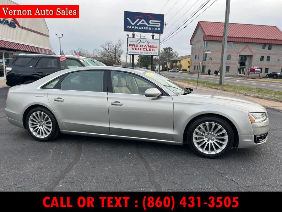 2015 Audi A8 L 4dr Sdn 3.0T, available for sale in Manchester, Connecticut | Vernon Auto Sale & Service. Manchester, Connecticut 2015 Audi A8 L 4dr Sdn 3.0T, available for sale in Manchester, Connecticut | Vernon Auto Sale & Service. Manchester, Connecticut