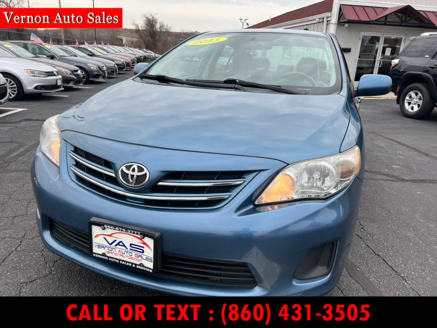 2013 Toyota Corolla 4dr Sdn Auto LE (Natl), available for sale in Manchester, Connecticut | Vernon Auto Sale & Service. Manchester, Connecticut 2013 Toyota Corolla 4dr Sdn Auto LE (Natl), available for sale in Manchester, Connecticut | Vernon Auto Sale & Service. Manchester, Connecticut