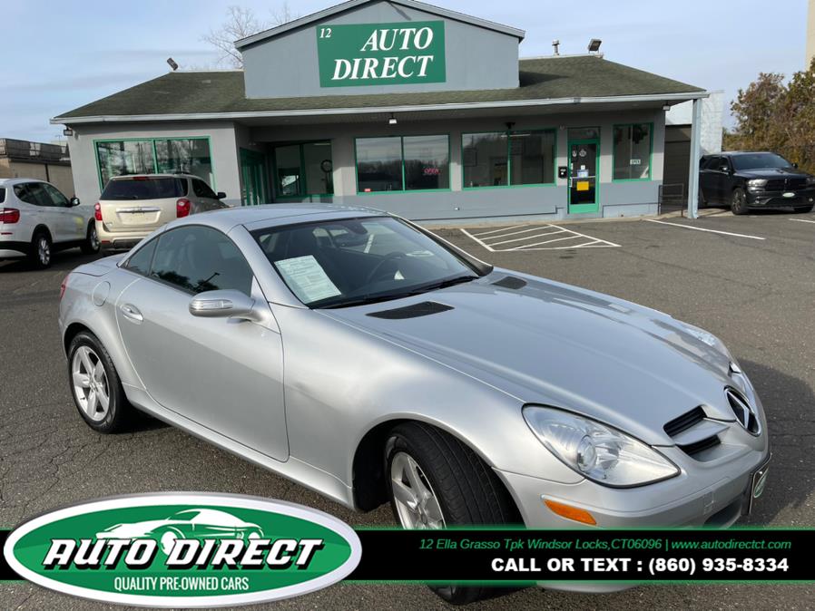 2007 Mercedes-Benz SLK-Class 2dr Roadster 3.0L, available for sale in Windsor Locks, Connecticut | Auto Direct LLC. Windsor Locks, Connecticut