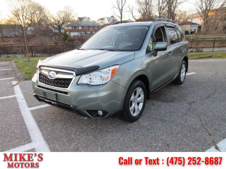 2014 Subaru Forester 4dr Auto 2.5i Premium PZEV, available for sale in Stratford, Connecticut | Mike's Motors LLC. Stratford, Connecticut